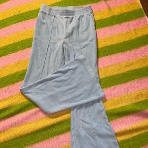Aerie flare leggings light blue size small